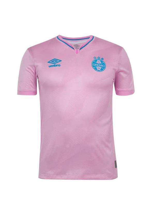 Umbro - Camisa Umbro Grêmio Outubro Rosa 2024/25 Masculino Rosa