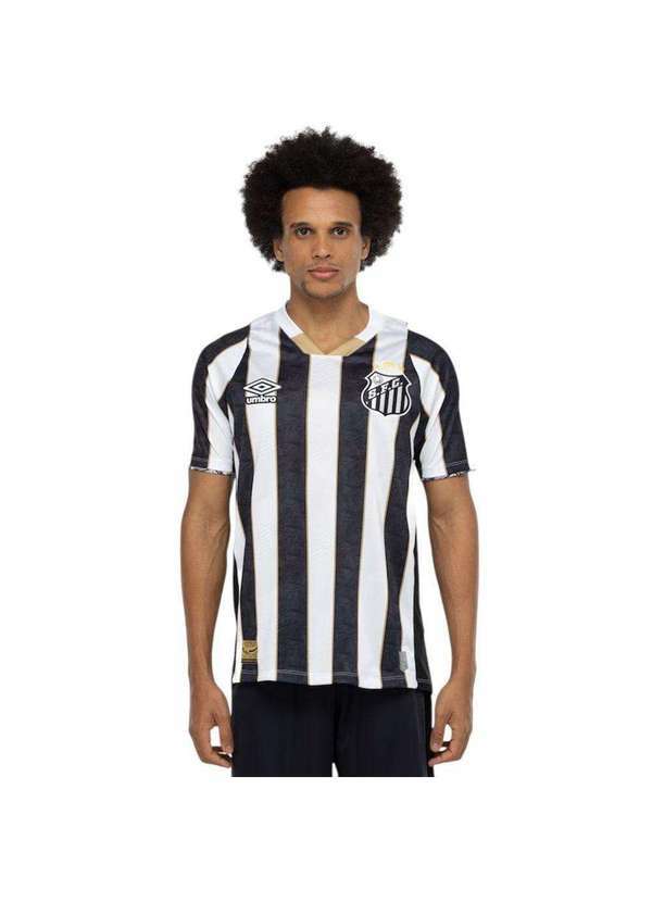 Umbro - Camisa Umbro Santos Ii 2024/25 Masculina Preto