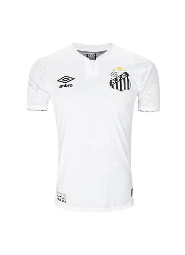 Umbro - Camisa Umbro Santos Jogador I 2024/25 Masculina Branco