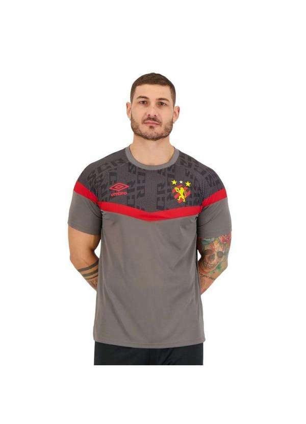 Umbro - Camisa Umbro Sport Recife Treino 2023/24 Masculina Cinza