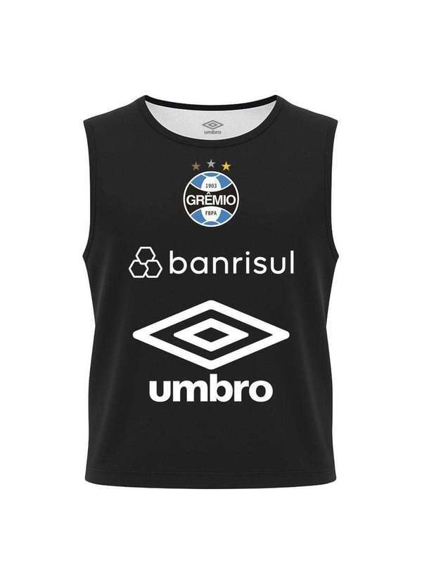 Umbro - Colete Umbro Grêmio Treino Masculino Preto
