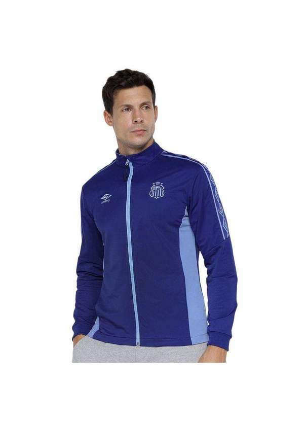 Umbro - Jaqueta Umbro Santos Viagem 2024/25 Masculino Azul