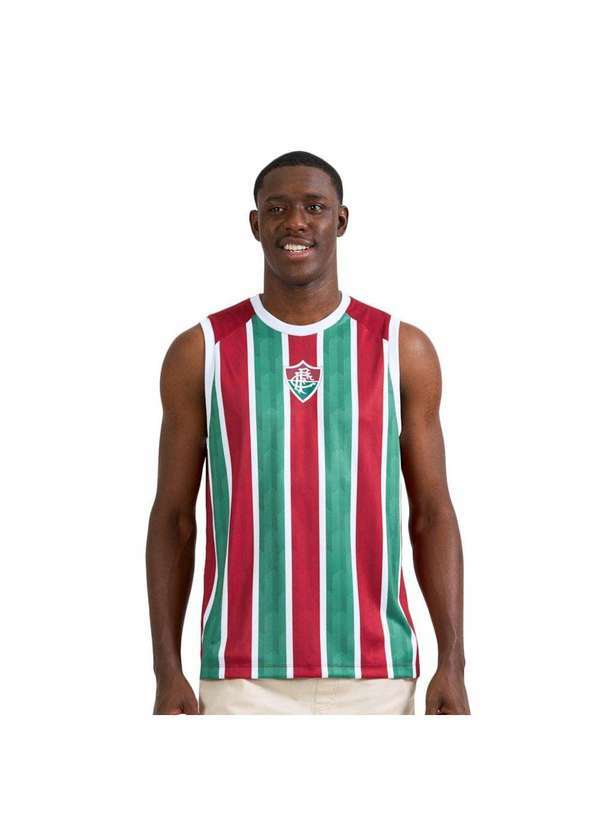 Braziline - Regata Braziline Fluminense Nós Masculina Vermelho