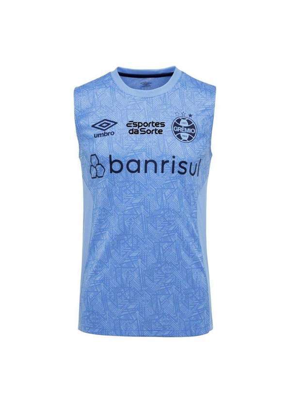 Umbro - Regata Umbro Grêmio Treino 2024/25 Masculina Azul