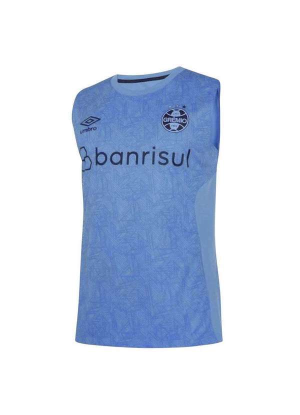 Umbro - Regata Umbro Grêmio Treino Base 2024 Masculina Azul