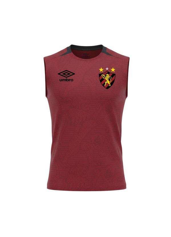 Umbro - Regata Umbro Sport Recife Aquecimento 2024/25 Masculina Vermelho