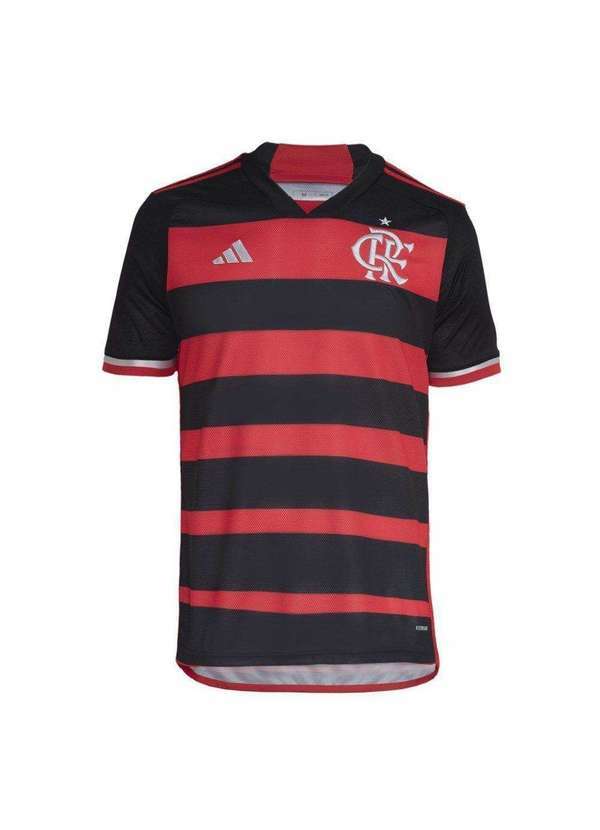 Adidas - Camisa Adidas Cr Flamengo I 2024/25 Masculina Preto