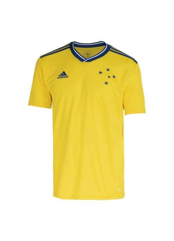 Adidas - Camisa Adidas Cruzeiro Iii 2022/23 Masculina Amarelo