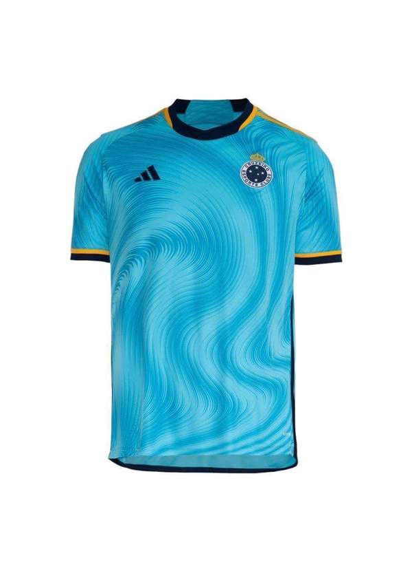 Camisa Adidas Cruzeiro Iii Masculina Azul Esporte Legal