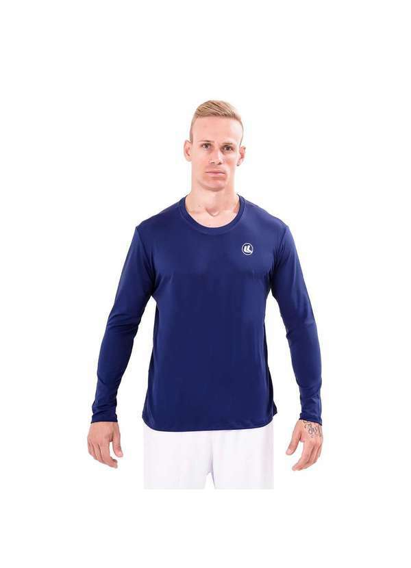 Esporte Legal - Camisa Esporte Legal Antiviral Manga Longa Masculina - Marinho Azul