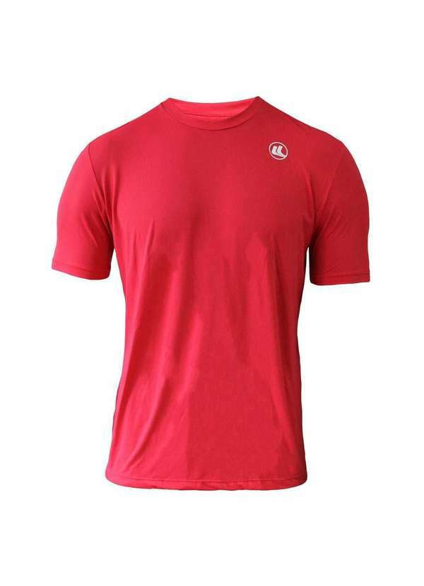 Esporte Legal - Camisa Esporte Legal Poliamida Lisa Uv45 Masculina Vermelho