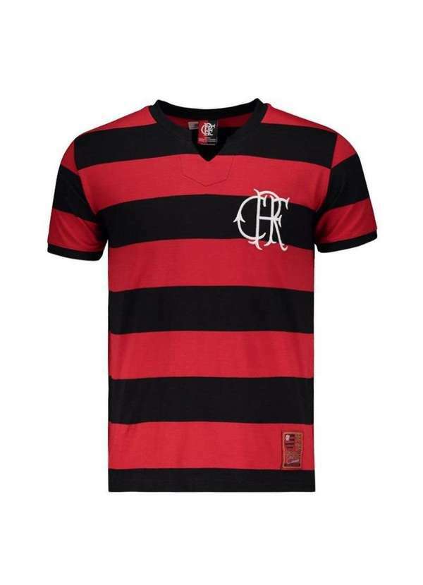Braziline - Camisa Flamengo Braziline Fla Tri Masculina Vermelho