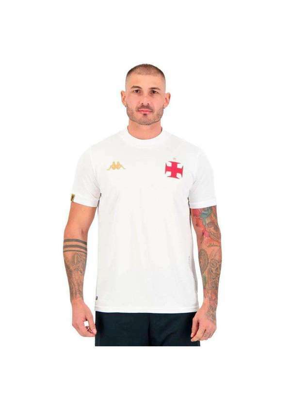 Kappa - Camisa Kappa Vasco da Gama Goleiro 2023/24 Masculina - Branco