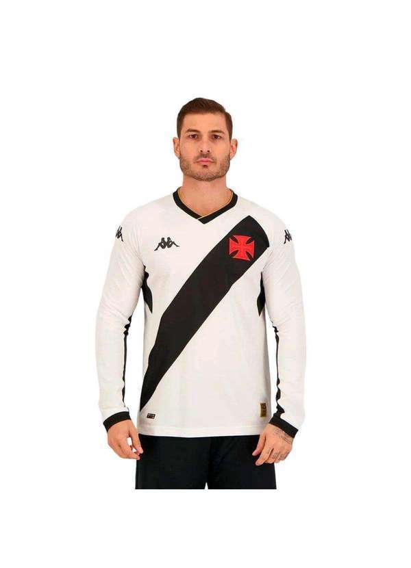 Kappa - Camisa Kappa Vasco da Gama Ii 2023 Masculina - Branco