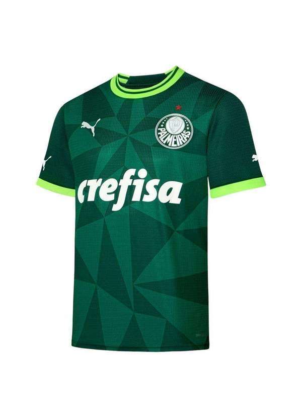 Puma - Camisa Puma Palmeiras I 2023/24 Masculina Verde