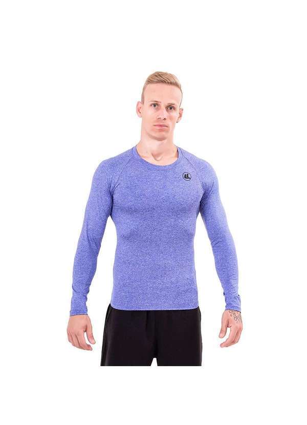 Esporte Legal - Camisa Térmica Esporte Legal Thermo Ml Masculina - Azul Azul