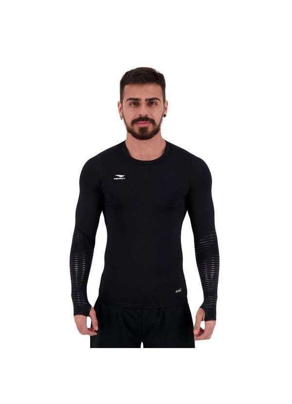 Penalty - Camisa Térmica Penalty Delta Pro X Masculina - Preto Preto