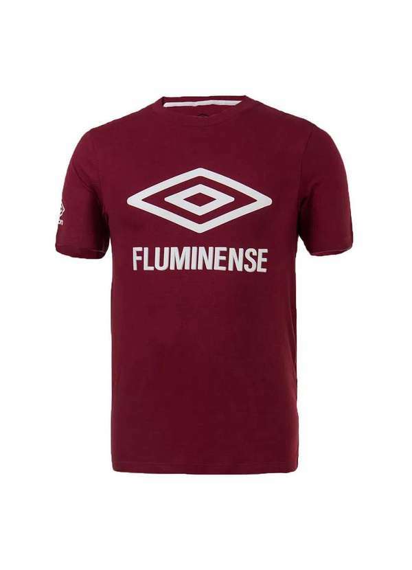 Umbro - Camisa Umbro Fluminense Graphic Fan 2022 Masculina Vermelho