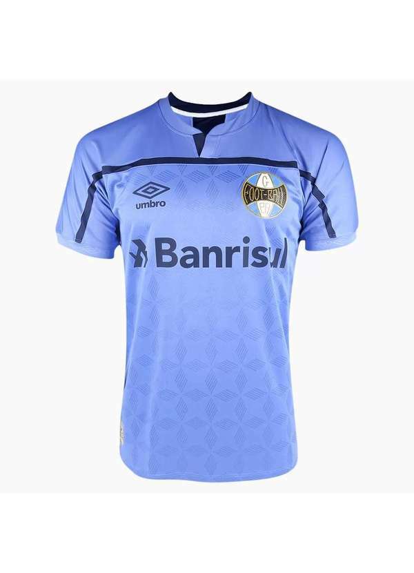 Umbro - Camisa Umbro Grêmio Oficial Iii 2020 Masculina Azul