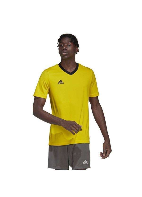 Adidas - Camiseta Adidas Entrada 22 Masculina Amarelo