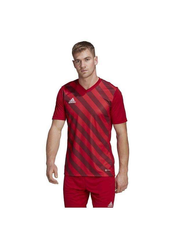 Adidas - Camiseta Adidas Gráfica Team 22 Masculina Vermelho