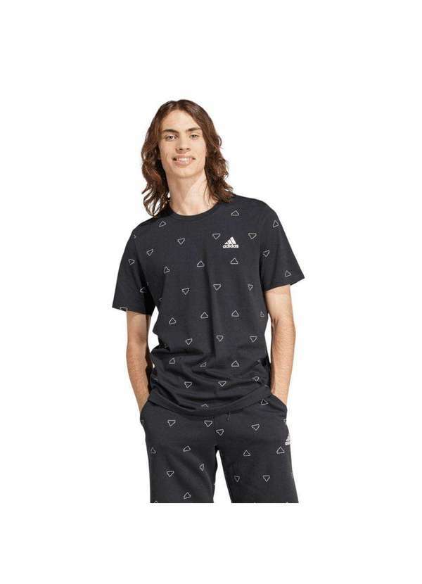Adidas - Camiseta Adidas Monogram Masculina Preto