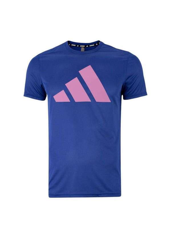 Adidas - Camiseta Adidas Run It Masculina Azul