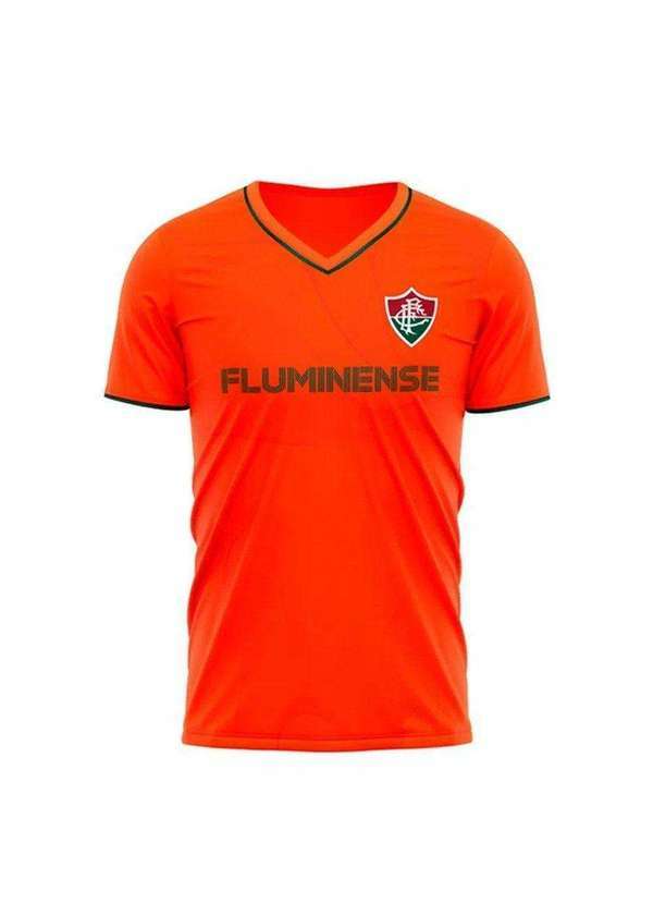 Braziline - Camiseta Braziline Fluminense Portals Masculina Laranja