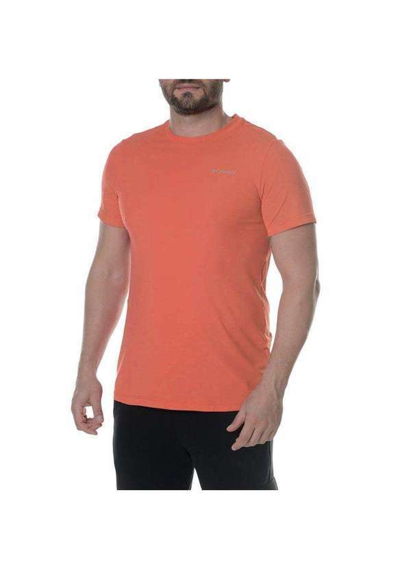 Columbia - Camiseta Columbia Neblina Proteção Fps 50 Masculina Laranja