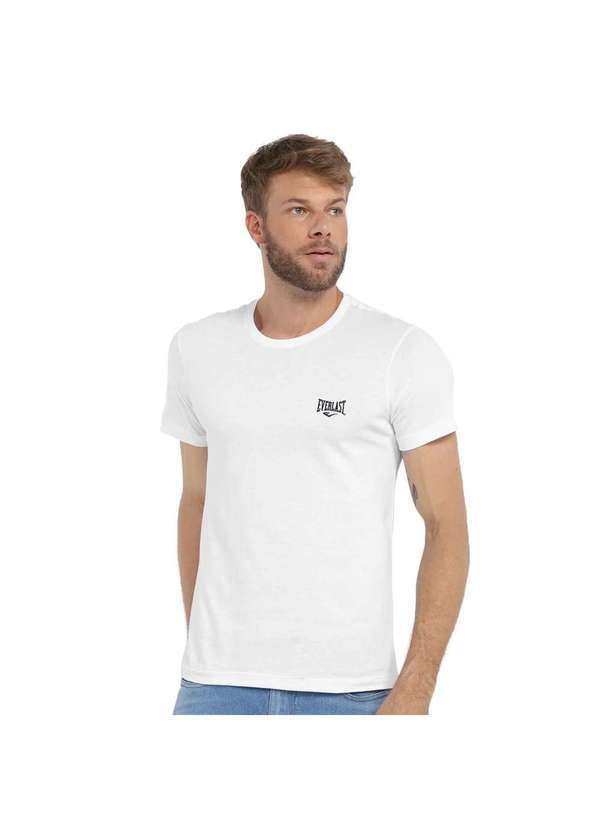 Everlast - Camiseta Everlast Plus Size Masculina Branco