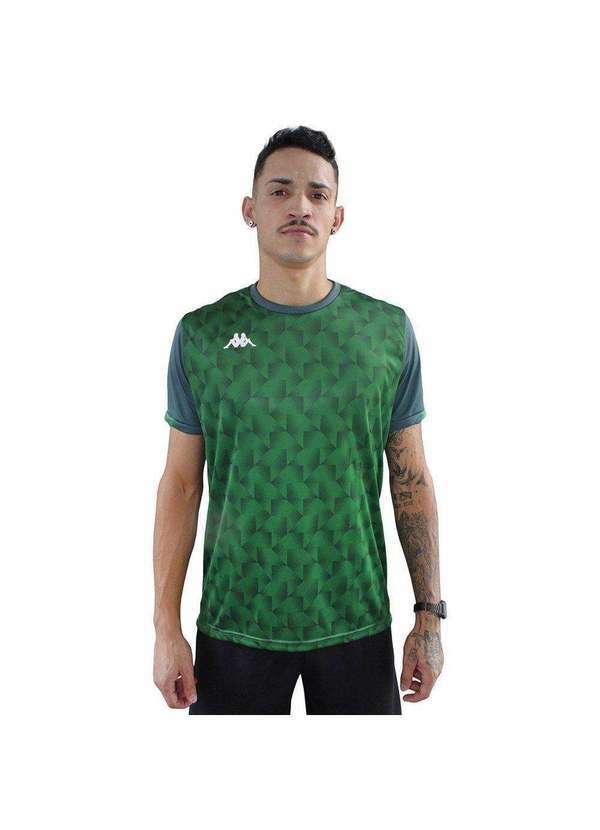 Kappa - Camiseta Kappa Hallett Masculina - Verde