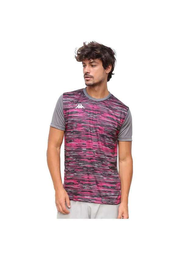 Kappa - Camiseta Kappa Jenner 2.0 Masculina - Cinza