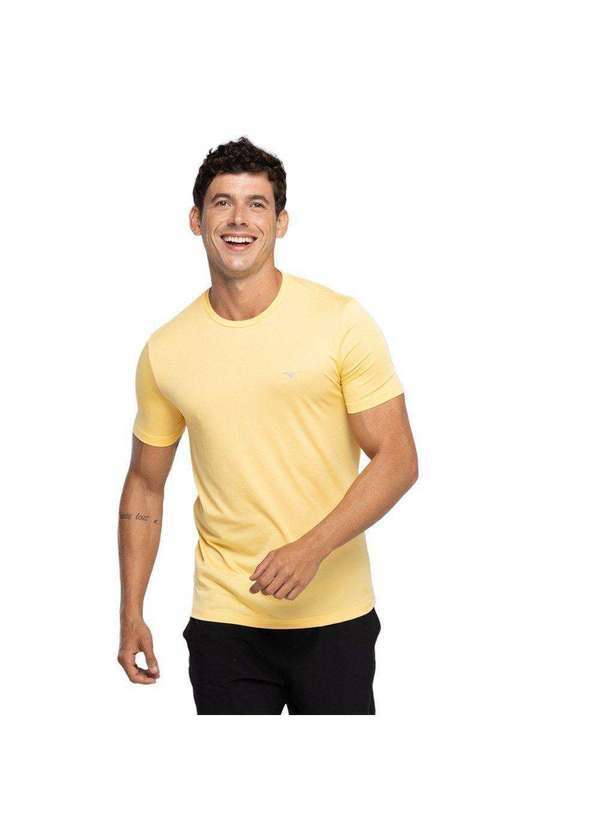 Mizuno - Camiseta Mizuno Nirvana Masculina Amarelo