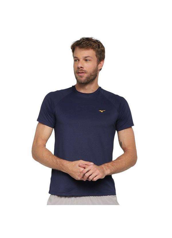 Mizuno - Camiseta Mizuno Pró Uv Masculina Azul