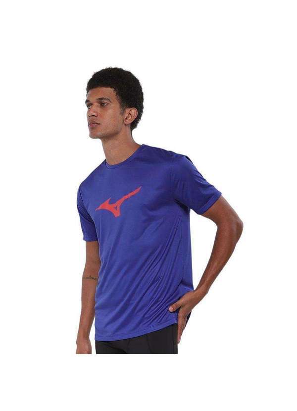Mizuno - Camiseta Mizuno Run Spark Masculina Azul