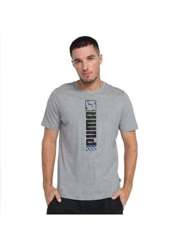 Puma - Camiseta Puma Art Graphic Masculina Camiseta Puma Art Graphic Masculina