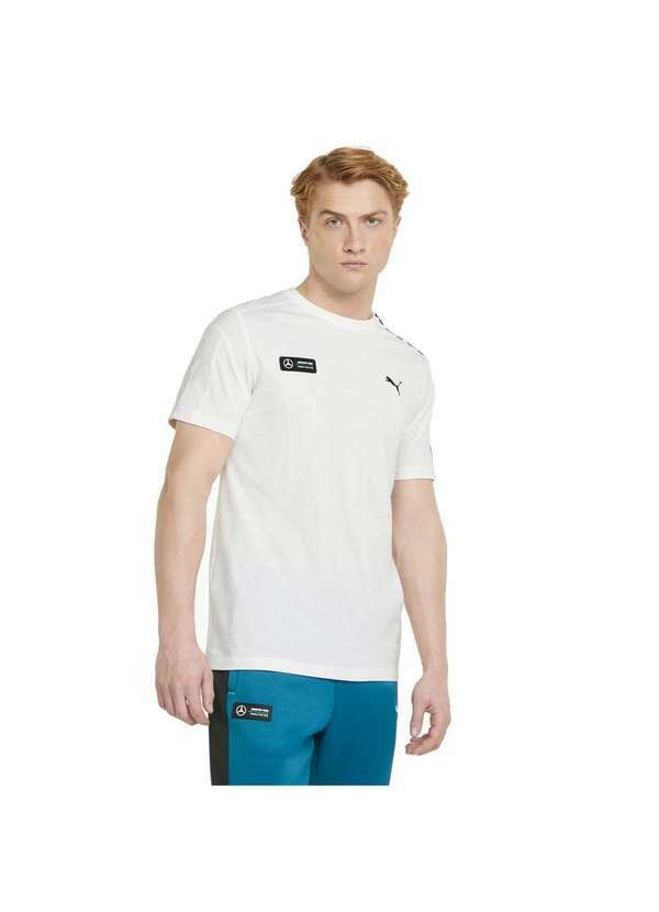 Puma - Camiseta Puma Mercedes F1 T7 Masculina Branco