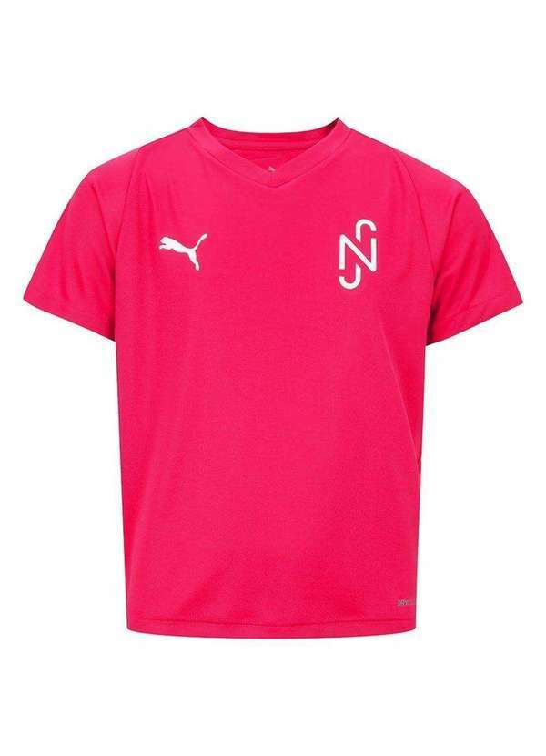 Puma - Camiseta Puma Neymar Jr Teamliga Masculina Rosa