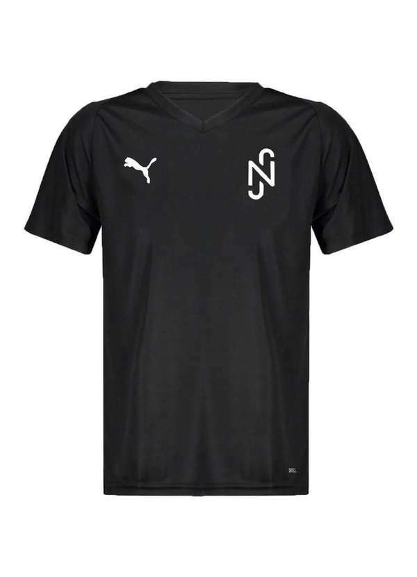 Puma - Camiseta Puma Neymar Júnior Team Liga Masculina Preto