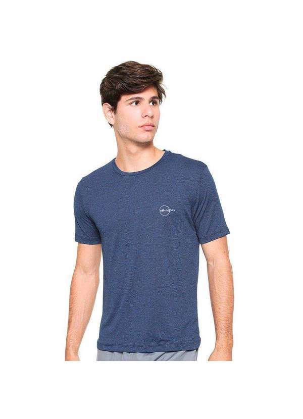 Selene - Camiseta Selene sem Costura Masculina Azul