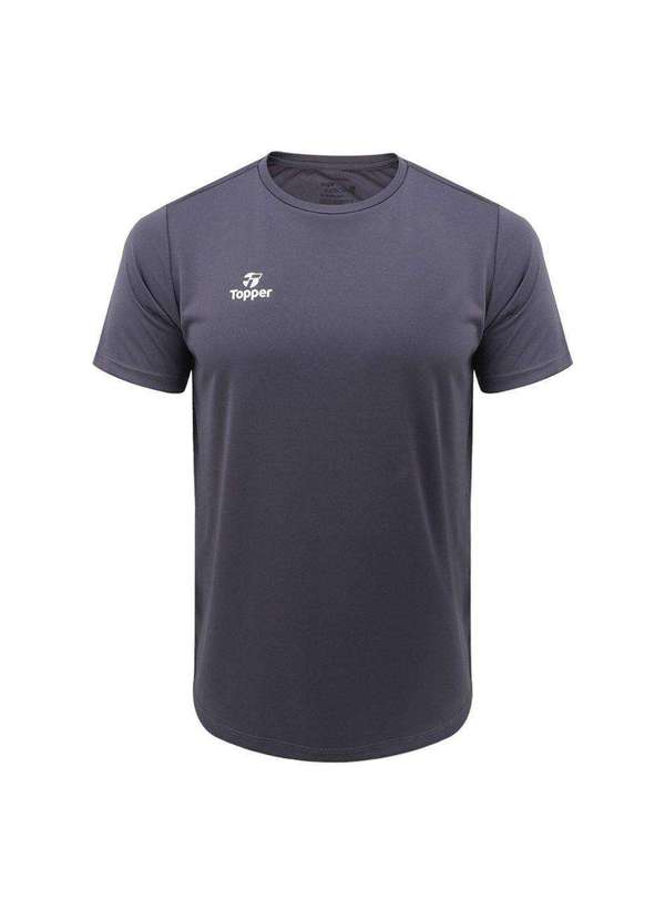 Topper - Camiseta Topper Classic New Masculina Cinza