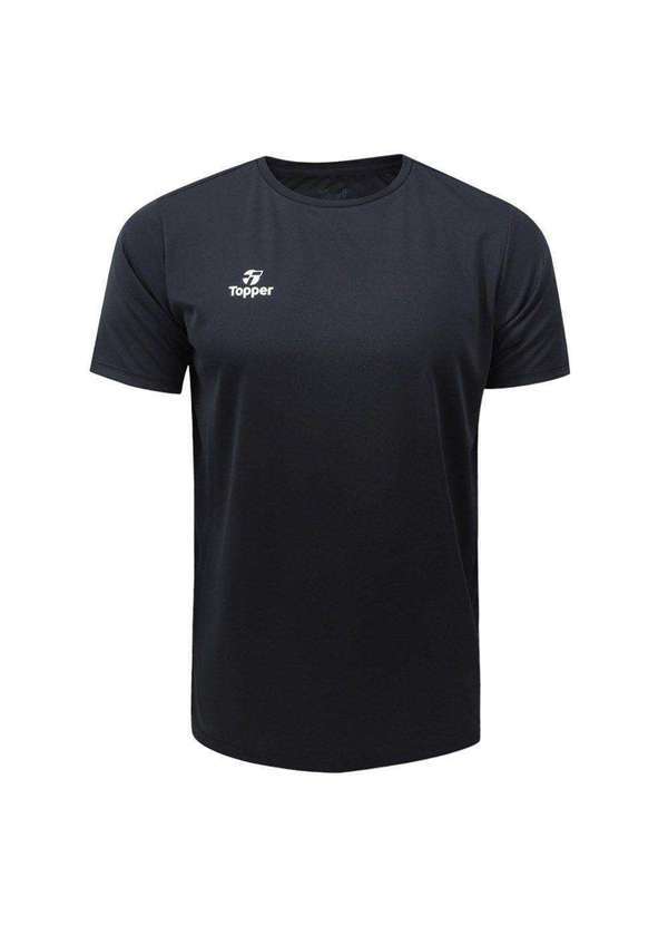 Topper - Camiseta Topper Classic New Masculina Preto