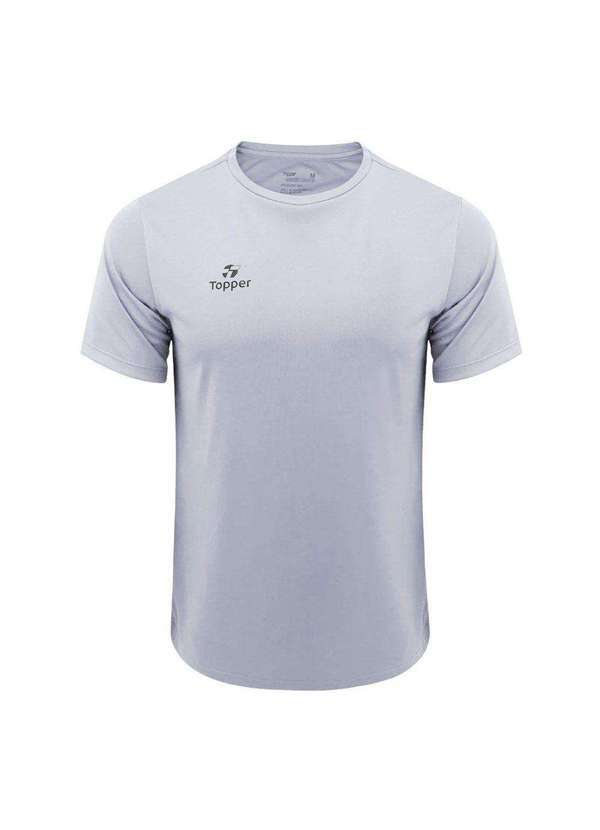 Topper - Camiseta Topper Faster Masculina Cinza