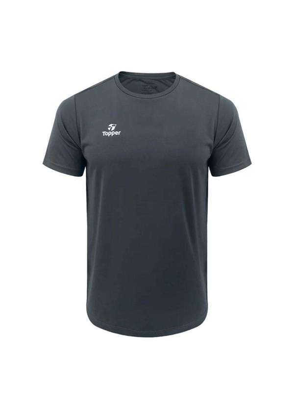 Topper - Camiseta Topper Faster Masculina Cinza