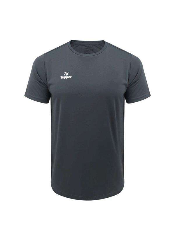 Topper - Camiseta Topper Faster Masculina Cinza
