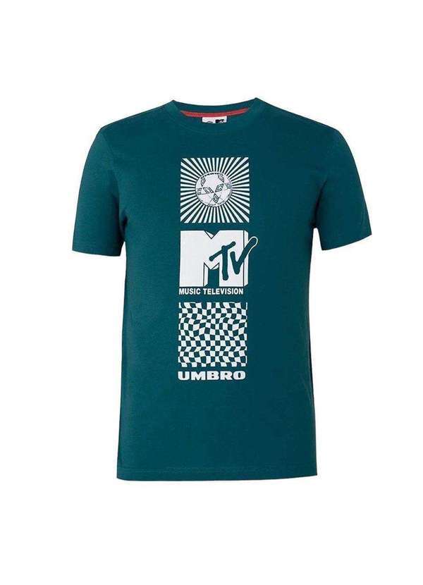 Umbro - Camiseta Umbro X Mtv Graphic Masculina Verde