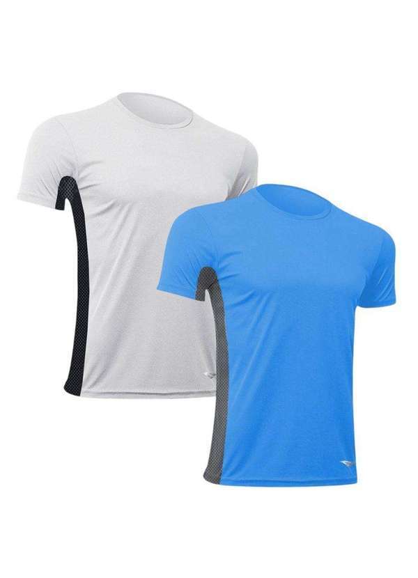 Penalty - Kit 2 Camisetas Penalty Air Dry Masculina Branco