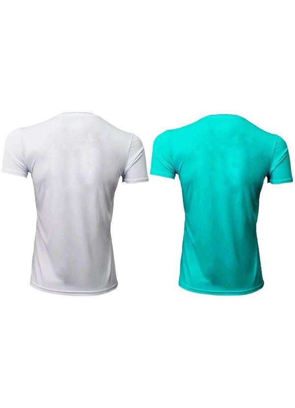 Penalty - Kit 2 Camisetas Penalty Eclipse Masculina Branco 2