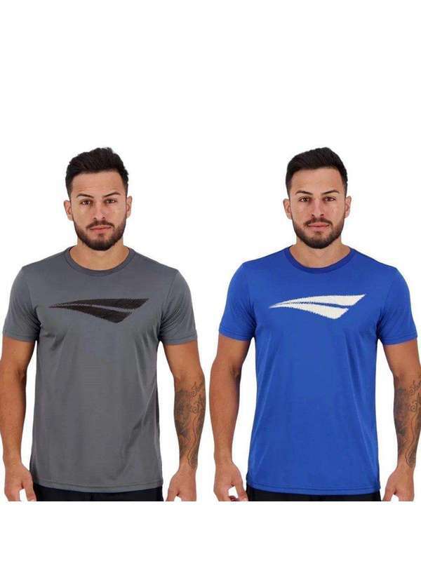 Penalty - Kit 2 Camisetas Penalty X Masculina Cinza