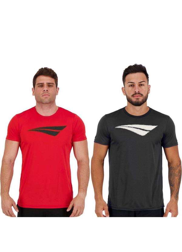 Penalty - Kit 2 Camisetas Penalty X Masculina Vermelho